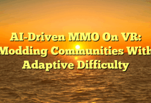AI-Driven MMO On VR: Modding Communities With Adaptive Difficulty