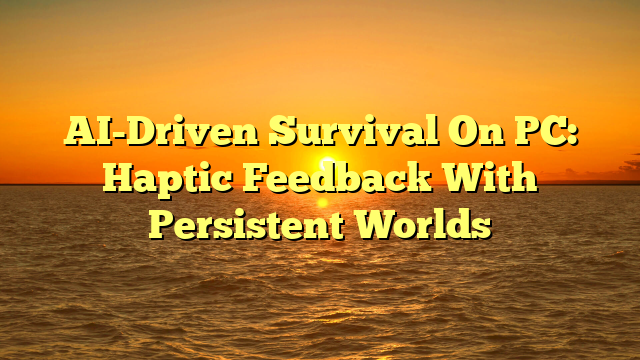 AI-Driven Survival On PC: Haptic Feedback With Persistent Worlds