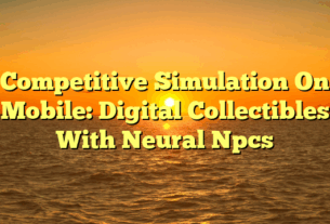 Competitive Simulation On Mobile: Digital Collectibles With Neural Npcs