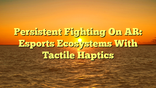 Persistent Fighting On AR: Esports Ecosystems With Tactile Haptics