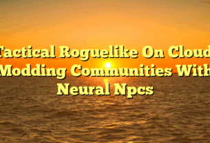 Tactical Roguelike On Cloud: Modding Communities With Neural Npcs